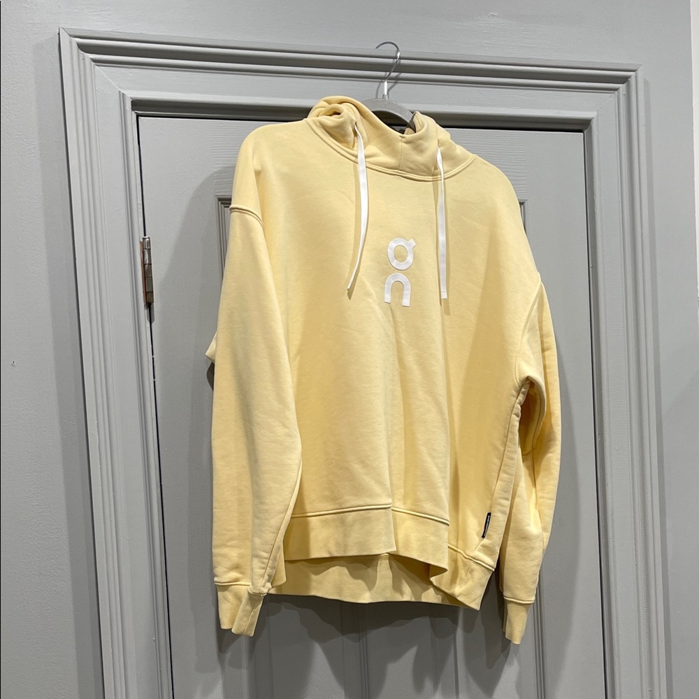 On Running Light Yellow Hoodie